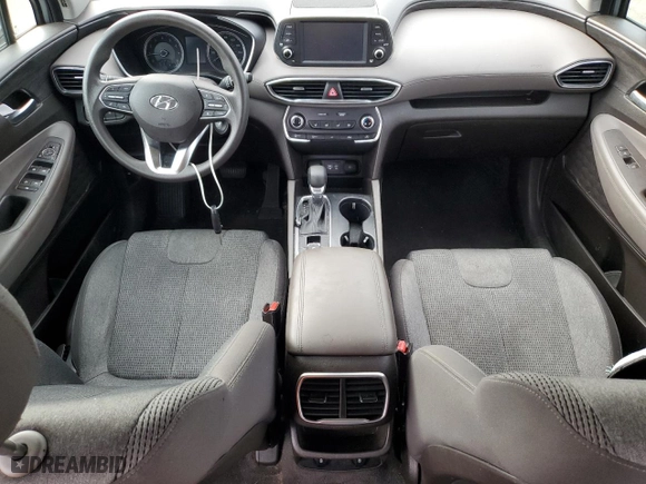 2020 Hyundai Santa Fe SE with VIN 5NMS2CAD5LH215061, listed as a Copart auction lot 51583185 with 56,255 mi miles and Salvage Title. Bid and sale history available at carsss.com. Image 8.