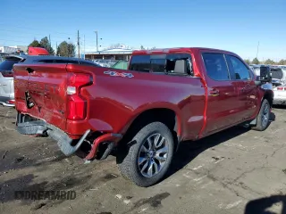 2021 Chevrolet Silverado 1500 RST with VIN 1GCUYEEL4MZ276077, listed as a Copart auction lot 87184614 with 339,919 mi miles and Salvage Title. Bid and sale history available at carsss.com. Image 3.