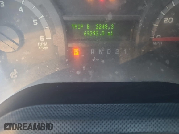 2013 Ford Econoline Cargo with VIN 1FDNE1BW5DDB20014, listed as a Copart auction lot 47489755 with 69,292 mi miles and Clean Title. Bid and sale history available at DreamBid. Image 8.