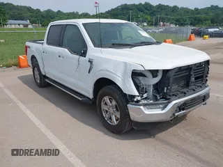 2023 Ford F-150 XL with VIN 1FTFW1E5XPFB72417, listed as a IAAI auction lot 42480522 with 34,527 mi miles and . Bid and sale history available at DreamBid. Image 1.