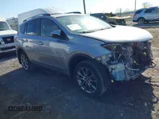 2017 Toyota RAV4 Hybrid Limited with VIN JTMDJREVXHD085439, listed as a IAAI auction lot 41829208 with 135,907 mi miles. Bid and sale history available at carsss.com. Image 1.