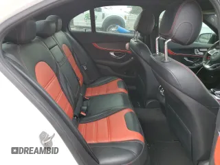 2016 Mercedes-Benz C 63 S AMG with VIN 55SWF8HB3GU165855, listed as a Copart auction lot 50780375 with 65,480 mi miles and Clean Title. Bid and sale history available at carsss.com. Image 10.