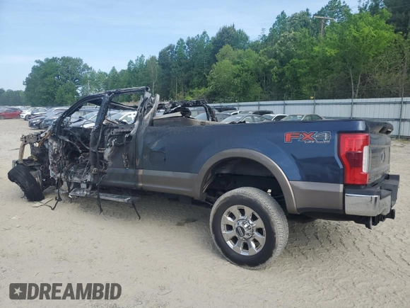 2018 Ford F-350 XL with VIN 1FT8W3BT4JEC87759, listed as a Copart auction lot 55253805 with Not provided miles and Non repairable. Bid and sale history available at DreamBid. Image 2.