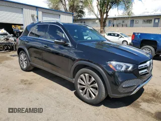 2021 Mercedes-Benz GLE 350 with VIN 4JGFB4KB0MA410674, listed as a Copart auction lot 56299965 with 58,675 mi miles and Salvage title. Bid and sale history available at DreamBid. Image 4.