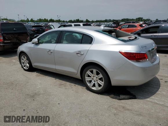 2010 Buick LaCrosse CXL with VIN 1G4GC5EG4AF205811, listed as a Copart auction lot 59100625 with 100,217 mi miles and Salvage title. Bid and sale history available at DreamBid. Image 2.