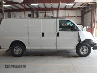 2017 Chevrolet Express Cargo with VIN 1GCWGAFF3H1323763, listed as a IAAI auction lot 42036865 with Not provided miles and . Bid and sale history available at DreamBid. Image 13.