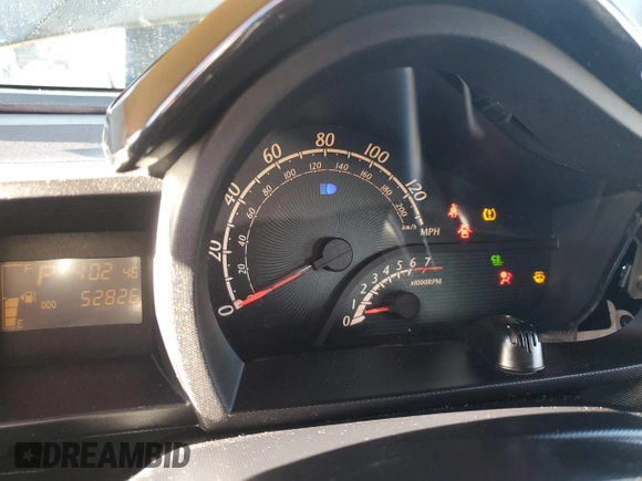2014 Scion iQ with VIN JTNJJXB01EJ026837, listed as a Copart auction lot 43596385 with 52,826 mi miles and Salvage title. Bid and sale history available at DreamBid. Image 9.