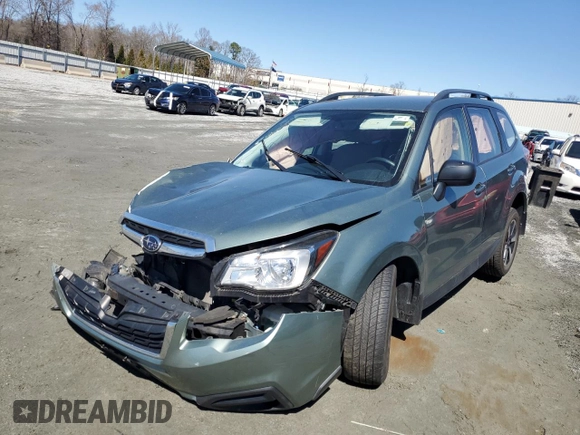 2018 Subaru Forester z VIN JF2SJABC5JH422384, wystawiony jako Copart lot #48318135 z przebiegiem 100 147 mil mil oraz Szkoda całkowita • Salvage title. Historia ofert i sprzedaży dostępna na DreamBid. Obrazek 1.
