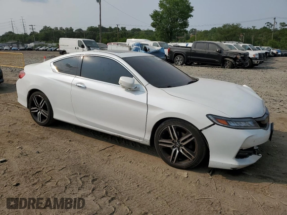2016 Honda Accord Touring z VIN 1HGCT2B06GA004718, wystawiony jako Copart lot #59958695 z przebiegiem 119 894 mil mil oraz Szkoda całkowita • Salvage title. Historia ofert i sprzedaży dostępna na DreamBid. Obrazek 4.