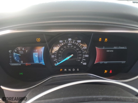 2014 Ford Fusion Titanium with VIN 3FA6P0K93ER146312, listed as a Copart auction lot 43952125 with 130,509 mi miles and Salvage Title. Bid and sale history available at carsss.com. Image 9.