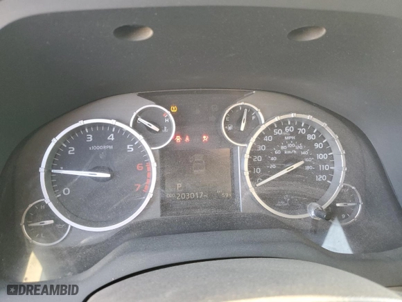 2016 Toyota Tundra 4WD Truck SR5 with VIN 5TFDW5F1XGX522519, listed as a Copart auction lot 47216595 with 203,017 mi miles and Salvage Title. Bid and sale history available at carsss.com. Image 9.