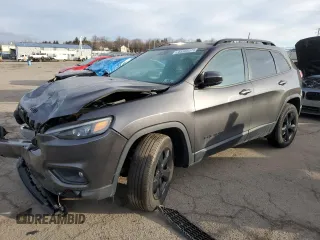 2020 Jeep Cherokee Altitude with VIN 1C4PJMLB5LD559704, listed as a Copart auction lot 45556575 with 46,269 mi miles and Salvage Title. Bid and sale history available at carsss.com. Image 1.