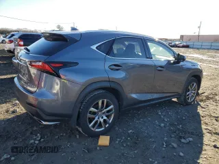2015 Lexus NX 200t with VIN JTJBARBZ7F2011724, listed as a Copart auction lot 48762875 with 122,482 mi miles and Salvage Title. Bid and sale history available at DreamBid. Image 3.