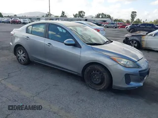 2013 Mazda 3 i SV with VIN JM1BL1TG0D1810954, listed as a IAAI auction lot 42247955 with 95,365 mi miles and . Bid and sale history available at DreamBid. Image 1.