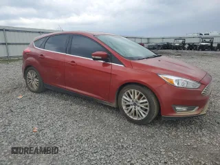 2018 Ford Focus Titanium с VIN 1FADP3N23JL314269, выставлен на аукционе Copart как лот 52994785 с пробегом Не указан миль и Списание • Salvage title. История ставок и продаж доступна на DreamBid. Изображение 4.