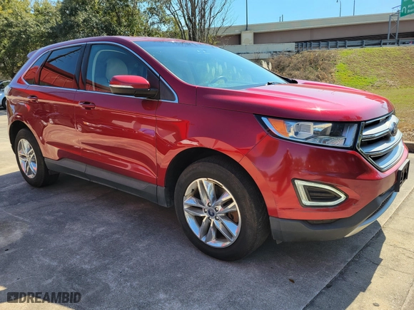 2016 Ford Edge SEL with VIN 2FMPK4J92GBC55590, listed as a IAAI auction lot 41707963 with 120,742 mi miles. Bid and sale history available at carsss.com. Image 2.