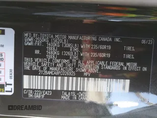 2023 Lexus RX with VIN 2T2BAMCA8PC026925, listed as a Copart auction lot 50385224 with 14,316 mi miles. Bid and sale history available at carsss.com. Image 15.