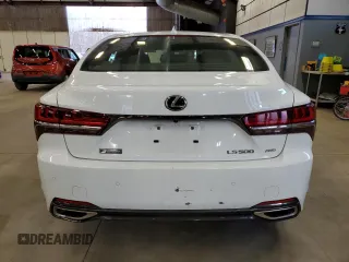 2019 Lexus LS with VIN JTHC51FF0K5006952, listed as a Copart auction lot 87219154 with 38,788 mi miles and Salvage Title. Bid and sale history available at carsss.com. Image 6.
