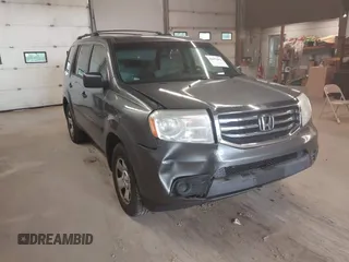 2012 Honda Pilot LX with VIN 5FNYF4H26CB025408, listed as a IAAI auction lot 42692892 with 220,815 mi miles and . Bid and sale history available at DreamBid. Image 1.