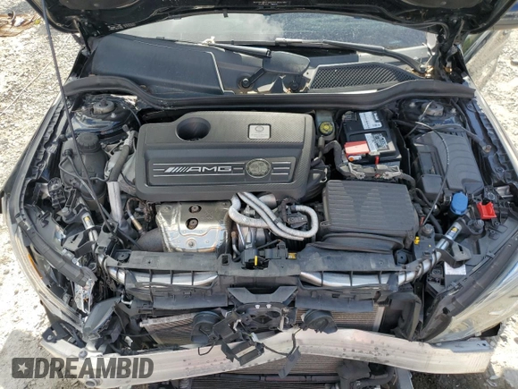 2016 Mercedes-Benz CLA 45 AMG with VIN WDDSJ5CB5GN347455, listed as a Copart auction lot 66579284 with 92,042 mi miles and Salvage Title. Bid and sale history available at DreamBid. Image 11.