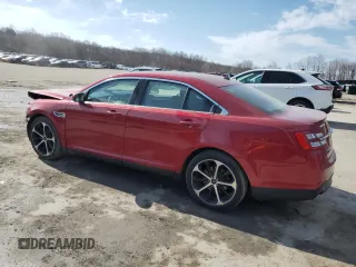 2015 Ford Taurus SEL with VIN 1FAHP2H89FG155477, listed as a Copart auction lot 49593245 with 122,448 mi miles and Salvage Title. Bid and sale history available at DreamBid. Image 2.