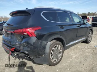 2022 Hyundai Santa Fe Limited with VIN 5NMS44AL5NH418106, listed as a Copart auction lot 88693165 with 48,256 mi miles and Salvage Title. Bid and sale history available at carsss.com. Image 3.