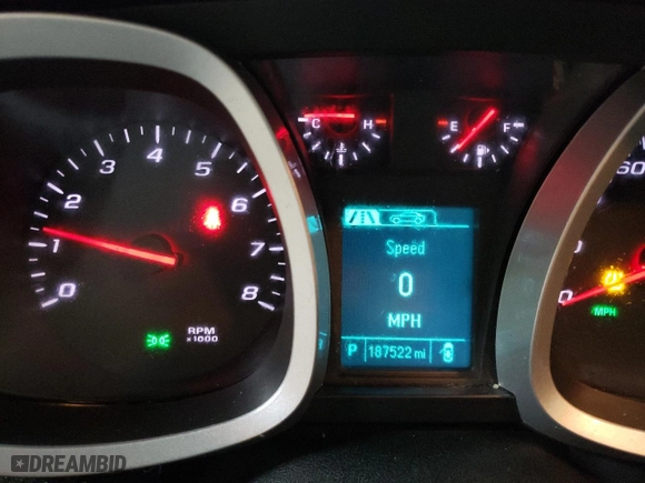2016 Chevrolet Equinox LT with VIN 2GNFLFEK3G6288488, listed as a Copart auction lot 49074665 with 187,522 mi miles and Salvage Title. Bid and sale history available at carsss.com. Image 9.