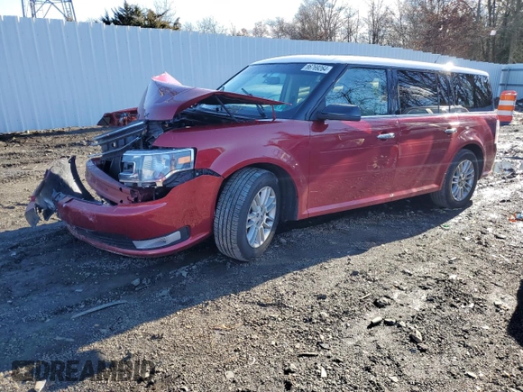 2016 Ford Flex SEL with VIN 2FMHK6C82GBA21406, listed as a Copart auction lot 86769264 with 187,605 mi miles and Salvage Title. Bid and sale history available at carsss.com. Image 1.