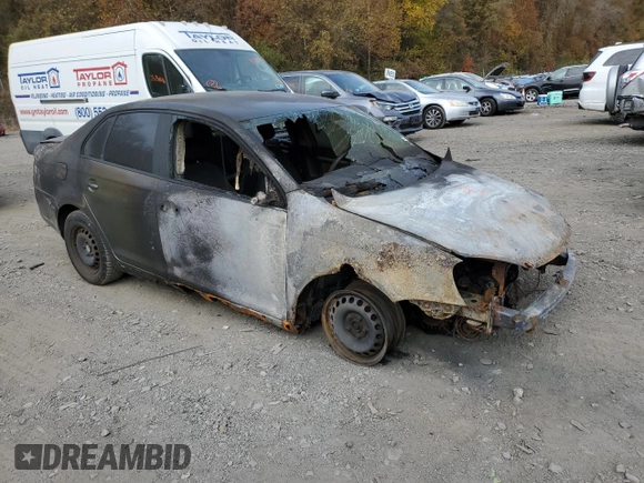 2005 Volkswagen Jetta 2.5 with VIN 3VWPG71K55M613316, listed as a Copart auction lot 78174924 with Not provided miles and Salvage title. Bid and sale history available at DreamBid. Image 4.