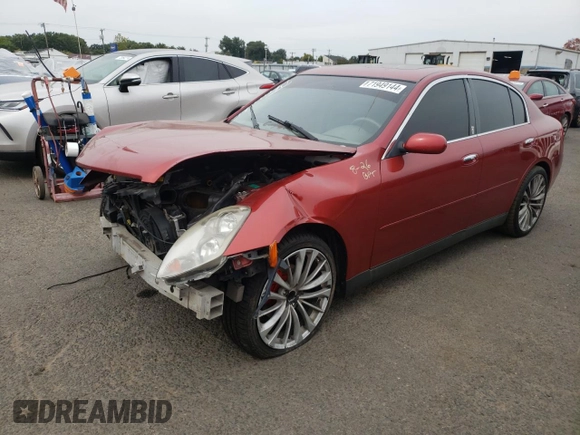 2003 Infiniti G35 with VIN JNKCV51E93M014626, listed as a Copart auction lot 71949144 with 211,211 mi miles and Salvage Title. Bid and sale history available at DreamBid. Image 1.