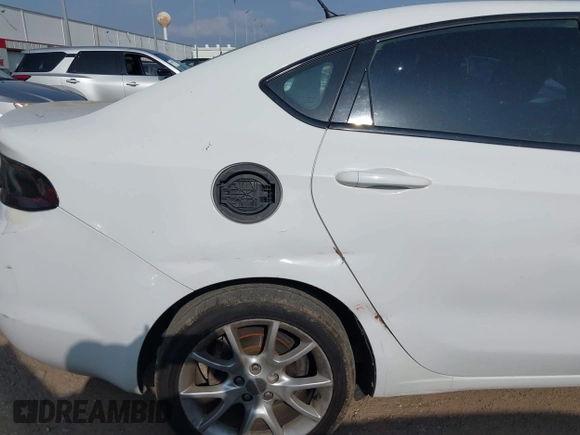 2013 Dodge Dart SXT with VIN 1C3CDFBH6DD713009, listed as a IAAI auction lot 41890209 with 167,563 mi miles. Bid and sale history available at carsss.com. Image 6.