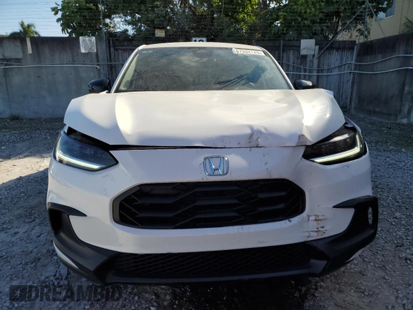 2023 Honda HR-V Sport with VIN 3CZRZ1H52PM724308, listed as a Copart auction lot 87532125 with 16,251 mi miles and Salvage Title. Bid and sale history available at carsss.com. Image 5.