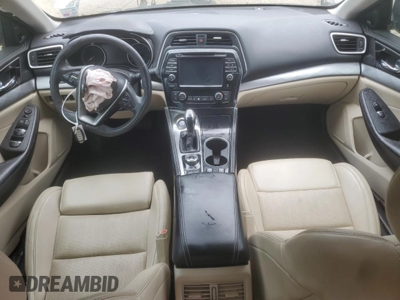 2017 Nissan Maxima SV with VIN 1N4AA6AP0HC373684, listed as a Copart auction lot 51772025 with 122,755 mi miles and Salvage title. Bid and sale history available at DreamBid. Image 8.