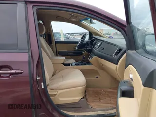 2016 Kia Sedona LX with VIN KNDMB5C10G6090643, listed as a IAAI auction lot 41911980 with 155,319 mi miles. Bid and sale history available at carsss.com. Image 5.
