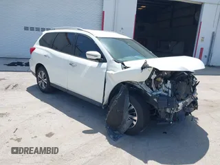 2017 Nissan Pathfinder SL with VIN 5N1DR2MN8HC652928, listed as a IAAI auction lot 42627483 with 169,108 mi miles and . Bid and sale history available at DreamBid. Image 1.