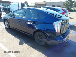 2013 Toyota Prius One with VIN JTDKN3DU9D1626932, listed as a IAAI auction lot 42148583 with 48,444 mi miles and . Bid and sale history available at DreamBid. Image 3.