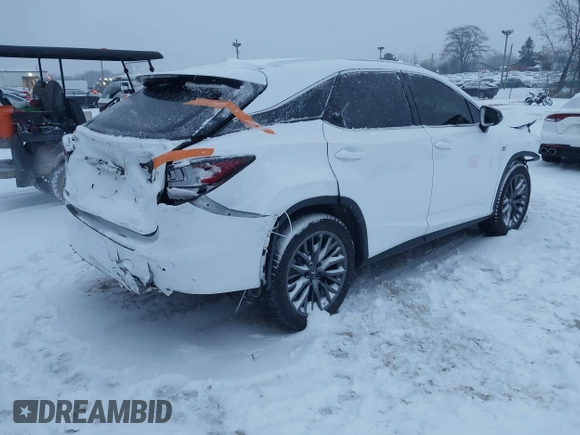 2022 Lexus RX with VIN 2T2YZMDA2NC311506, listed as a IAAI auction lot 41304898 with 50,359 mi miles. Bid and sale history available at carsss.com. Image 4.