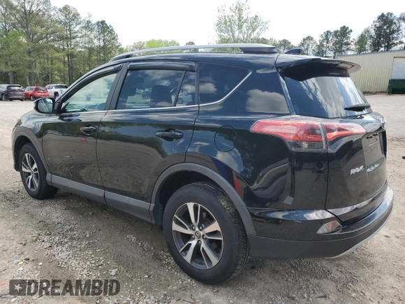 2018 Toyota RAV4 XLE with VIN 2T3RFREV7JW697470, listed as a Copart auction lot 52192305 with 109,420 mi miles and Salvage Title. Bid and sale history available at carsss.com. Image 2.