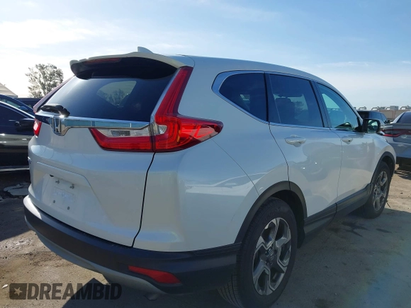 2018 Honda CR-V EX with VIN 2HKRW1H54JH506091, listed as a IAAI auction lot 41911954 with 49,436 mi miles. Bid and sale history available at carsss.com. Image 4.