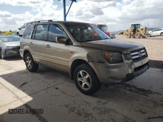 2007 Honda Pilot EX-L with VIN 5FNYF18537B020214, listed as a Copart auction lot 51494905 with 231,880 mi miles and Salvage Title. Bid and sale history available at DreamBid. Image 4.