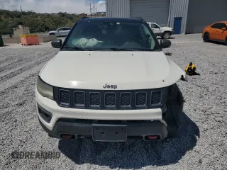 2018 Jeep Compass Trailhawk с VIN 3C4NJDDB4JT367025, выставлен на аукционе Copart как лот 56428645 с пробегом 158 507 миль миль и Списание • Salvage title. История ставок и продаж доступна на DreamBid. Изображение 5.