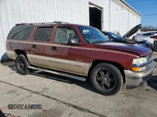 2000 Chevrolet Suburban LT with VIN 3GNEC16T0YG204106, listed as a Copart auction lot 82812134 with 211,674 mi miles and Salvage Title. Bid and sale history available at carsss.com. Image 4.