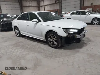 2018 Audi A4 Premium with VIN WAUKMAF4XJA210708, listed as a IAAI auction lot 41866816 with 92,999 mi miles. Bid and sale history available at carsss.com. Image 1.
