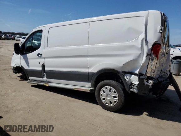 2023 Ford Transit Cargo with VIN 1FTBR1Y81PKA77568, listed as a Copart auction lot 45700865 with Not Provided miles and Salvage Title. Bid and sale history available at DreamBid. Image 2.