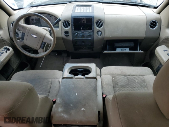 2006 Ford F-150 STX with VIN 1FTRX12W16FB16422, listed as a Copart auction lot 62468955 with 203,721 mi miles and Salvage title. Bid and sale history available at DreamBid. Image 8.
