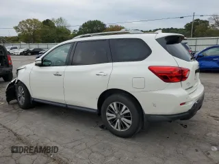 2019 Nissan Pathfinder SV с VIN 5N1DR2MN2KC611458, выставлен на аукционе Copart как лот 70230434 с пробегом 55 950 миль миль и Списание • Salvage title. История ставок и продаж доступна на DreamBid. Изображение 2.