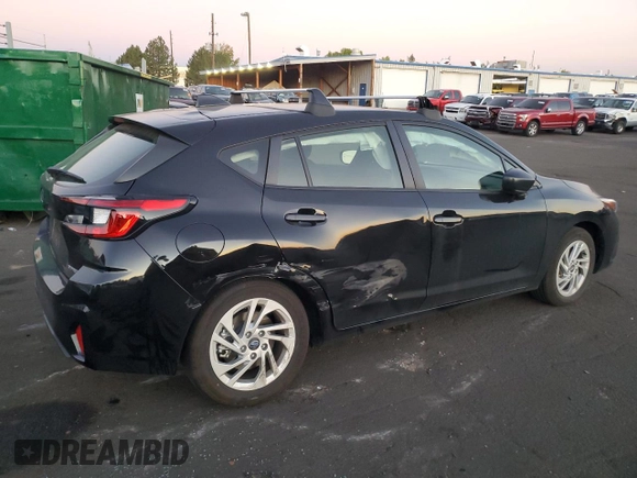 2024 Subaru Impreza with VIN JF1GUABC3R8314178, listed as a Copart auction lot 74270914 with 6,615 mi miles and Salvage Title. Bid and sale history available at carsss.com. Image 3.