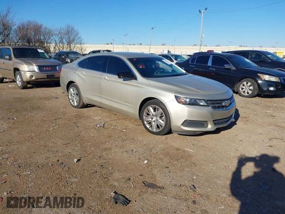 2015 Chevrolet Impala LS with VIN 2G11X5SL0F9209167, listed as a IAAI auction lot 41424363 with 134,978 mi miles and . Bid and sale history available at DreamBid. Image 1.