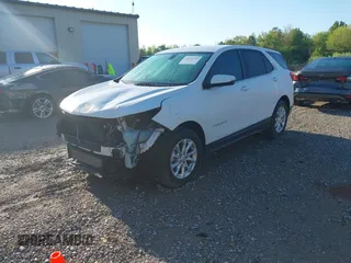 2018 Chevrolet Equinox LT with VIN 2GNAXJEV8J6153316, listed as a IAAI auction lot 42007184 with 102,676 mi miles and . Bid and sale history available at carsss.com. Image 2.