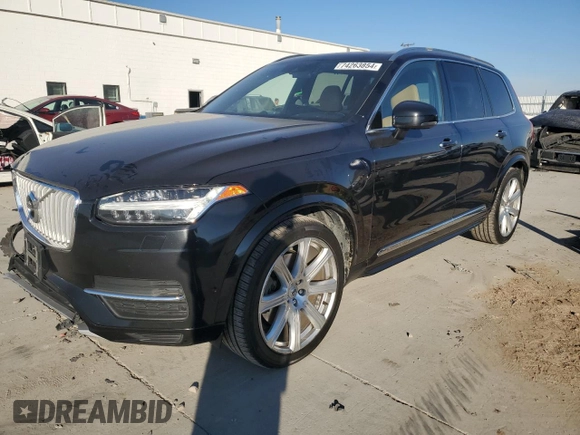 2017 Volvo XC90 Inscription with VIN YV4BC0PL4H1146176, listed as a Copart auction lot 74263854 with 119,743 mi miles and Salvage Title. Bid and sale history available at carsss.com. Image 1.